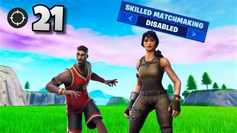 fortnite no skill based matchmaking in squads